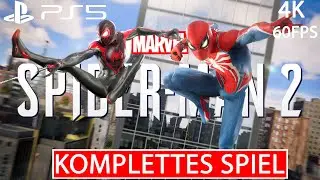 SPIDER MAN 2 PS5 Gameplay Walkthrough FULL GAME Deutsch [4K 60FPS ULTRA HD] Kein Kommentar Part 1
