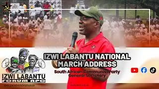 SACP GS Cde Solly Mapaila Addresses the People&rsquo;s March led by Izwi Labantu | Union Buildings, Pta