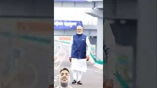 😎PM Modi delivers BIG infra push with Dwarka Expressway and UER-II inauguration#viralvideo