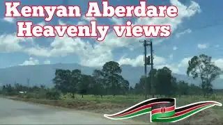 Amazingly beautiful Aberdare Kenyan views.