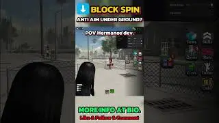🔥 BlockSpin AntiAim Underground? Updated for 2025! #robloxscript #blockspin