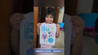 Alphabet Activity &ndash; Episode 1 | Fun & Screen-Free Learning for Preschoolers #ScreenFreeLearning