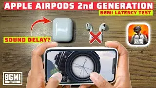 Apple AirPods 2nd Generation Pubg Latency Test | AirPods 2nd Generation GMI latency test | BGMI/PUBG