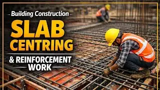 Building Construction - Slab Centring & Reinforcement Work