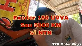 Ex 150 sau 5000 km &acirc;m thanh tiếng m&aacute;y sẽ NTN | T2K #3