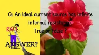 An ideal current source 🙂 internal resistance raul s tutorial