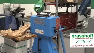 PadPak Junior Papierpolstermaschine von Ranpak - inkl. Beladevorgang | Grasshoff Verpackungssysteme