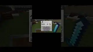 How to make Netherite Pickaxe in Minecraft | #minecraft #shorts