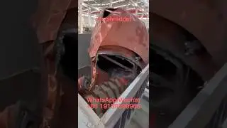 Scrap metal shredder scrap car shredder#shredder #crushing