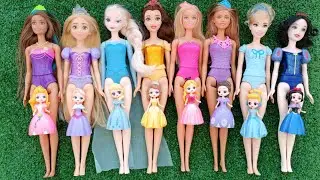 Mattel Disney Princesses Dress up Ariel, Rapunzel, Belle, Tiana, Sindirella, Mulan DIY