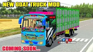 🎀🤩NEW GOAT TRUCK MOD🔥😎UPCOMING MODS BUSSID💯