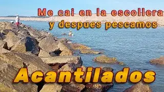 Me cai en la escollera Acantilados FELIZ DIA PESCADORES PESCADORAS!!!