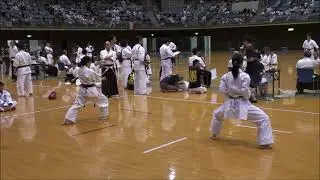 琉球少林流空手道　月心会　第25回全国大会　個人型決勝　高校・一般女子段