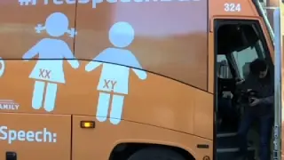 Anti-Transgender Bus Sparks Protests