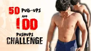 50 pull-ups and 100 pushups in just 5 minutes challenge possible or not??💪💪@thatsgoodmoney