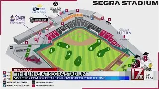 Woodpeckers transforming Segra Stadium into temporary 9-hole golf course