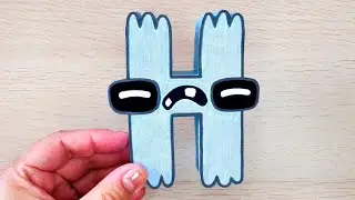 Cool Craft | Paper Alphabet Lore H ✨
