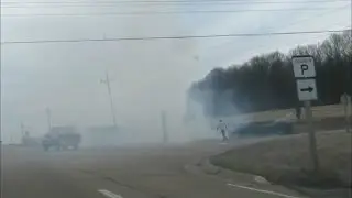 Extreme Dry Conditions Result In Grass Fire Near Gillett, Wisconsin | Jason Asselin