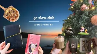 december journal with me | making a list of journal prompts #journal #journalwithme