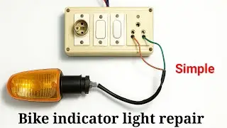 Bike Indicator Light Repair | Easy Fix for All Bikes | Step by Step Guide in Hindi @elvishalinfo