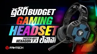 Fantech Hg21 Gaming Headset Unboxing And Review Sinhala
