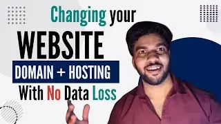 Change Website Domain & Hosting Without Data Loss | WordPress Migration Tutorial/ Amit Ji tech