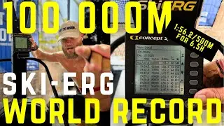 100KM Ski-erg WORLD RECORD - Unfiltered