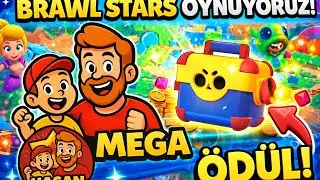 Oğlumla Brawl Stars Dostluk Ma&ccedil;ı | &Ccedil;ift Hesaplaşma | Mega &Ouml;d&uuml;l Aldık #brawlstars 