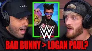 Logan Paul Explains Why Bad Bunny Is More Impressive At WWE!