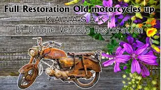 Old motorcycles upＫＡＷＡＳＡＫＩ| Restored Two-stroke Ｒｅｂｅｌ engine  BY Unique Vehicle Restoration