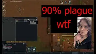Rare! Prisoner Dies with 90% Plague and 99% Immunity - RimWorld