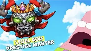 so we hit LEVEL 400 and..😱