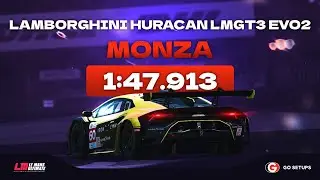 Le Mans Ultimate | Lamborghini Huracan LMGT3 EVO2 - Monza | U5 Hotlap