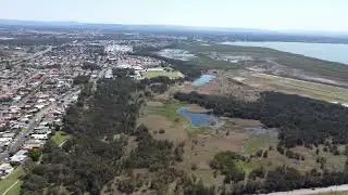 Kippa Ring view from drone.