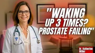 NOCTURIA: Why Waking Up at Night to Urinate is a PROSTATE Emergency - Dr. Katherine Miller 🔴