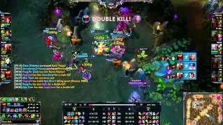 Reginald Diana 1v5 penta kill at baron