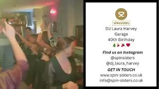 Garage Event DJ | SpinSisters DJ Laura Harvey