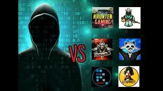 Hacker VS Dynamo, Mortal, Panda, Kronten, gtxpreet, Ron gaming