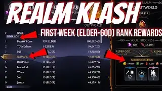 Realm Klash First Week (Elder God) Rank Rewards MK Mobile 2025