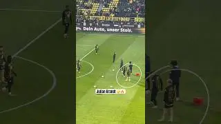 Knuckle Ball by Julian Brandt 😮&zwj;💨⚽️ #fussball #football #soccer #bvb