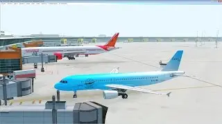 --FSX-- FSL A320X [ World Flight from Taiwan #031-032 VIDP-OPPS-OPKC]