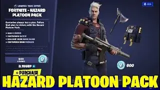 Fortnite Hazard Platoon Pack - New Starter Pack