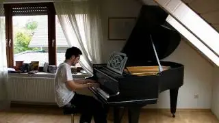Gothic Theme Music on grand piano