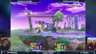 Smashacre Frostbite - CT Salem vs Atomsk - Losers Semis - Project M