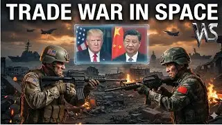Military Simulation &ndash; US - China Trade War in Space and the Rise of AI Controlled Conflict