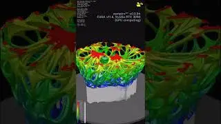 3D Printing Simulation (Additive Manufacturing): Transient Heat Transfer Analysis #shotrs