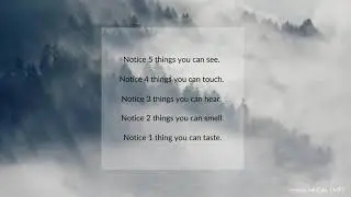 simply notice | Mindfulness Practice | Grounding Exercise