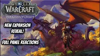 DatCoopGuy Reacts World of Warcraft Dragonflight Expansion Reveal!