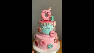 Jocker&rsquo;s Donut theme cake