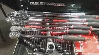 Тележка для инструментов US General с 5 ящиками и трещотками SNAP-ON 🔥 Обзор